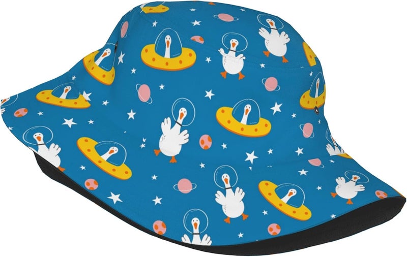 AKMCBSH Fashion Bucket Hat, Summer Outdoor Sun Protection, Unisex Beach Hat Packable Sun Cap for Travel Hiking - Image 2